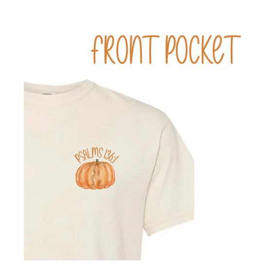 Psalms 136:1 (Adult Sizes)