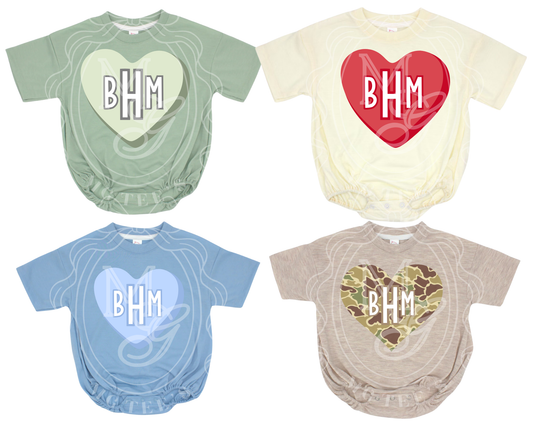 Boy Single Style Candy Hearts - (Child Sizes)