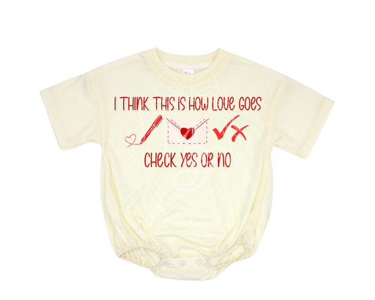 I think this is how love goes? Boy - (Child Sizes)