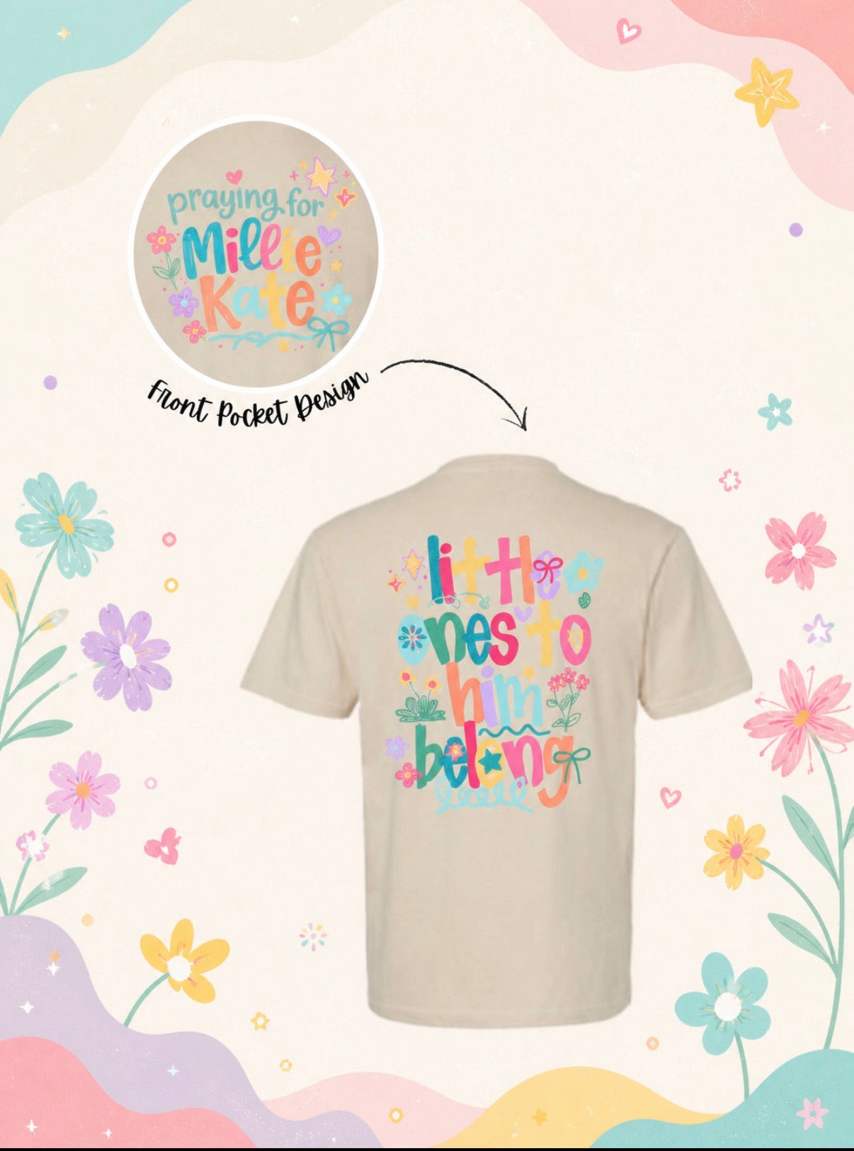 Millie Kate Fundraiser- Gildan Sand