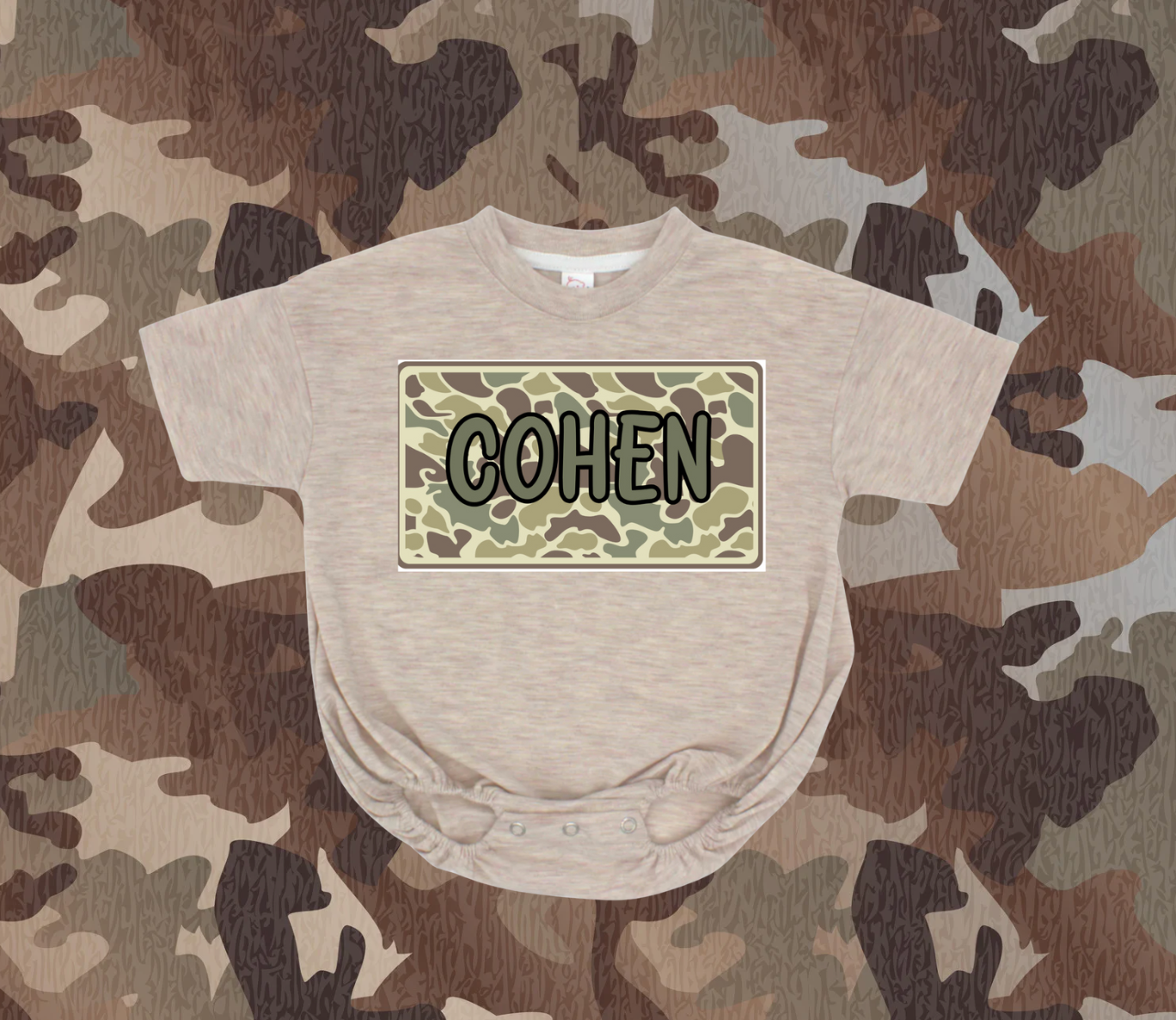 Old Boy Camo Name Block
