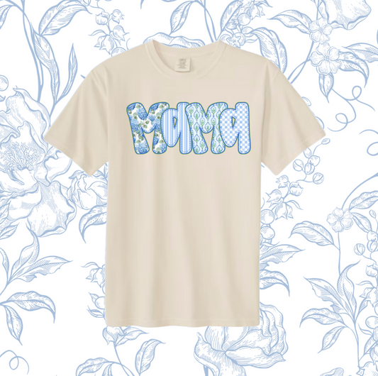 Blue Grand Millennial Custom Name