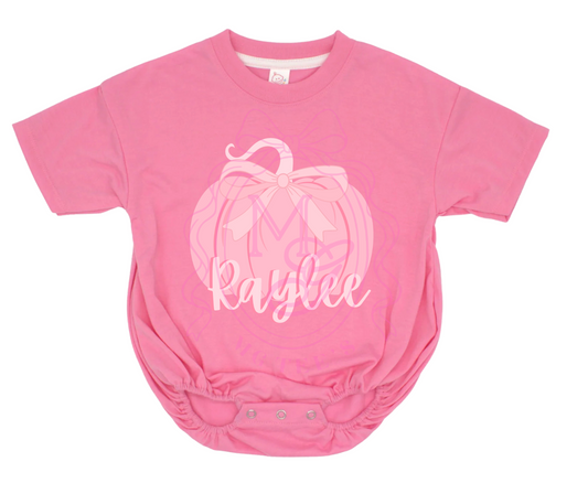 Girly Pop Pumpkin  (Child Sizes)