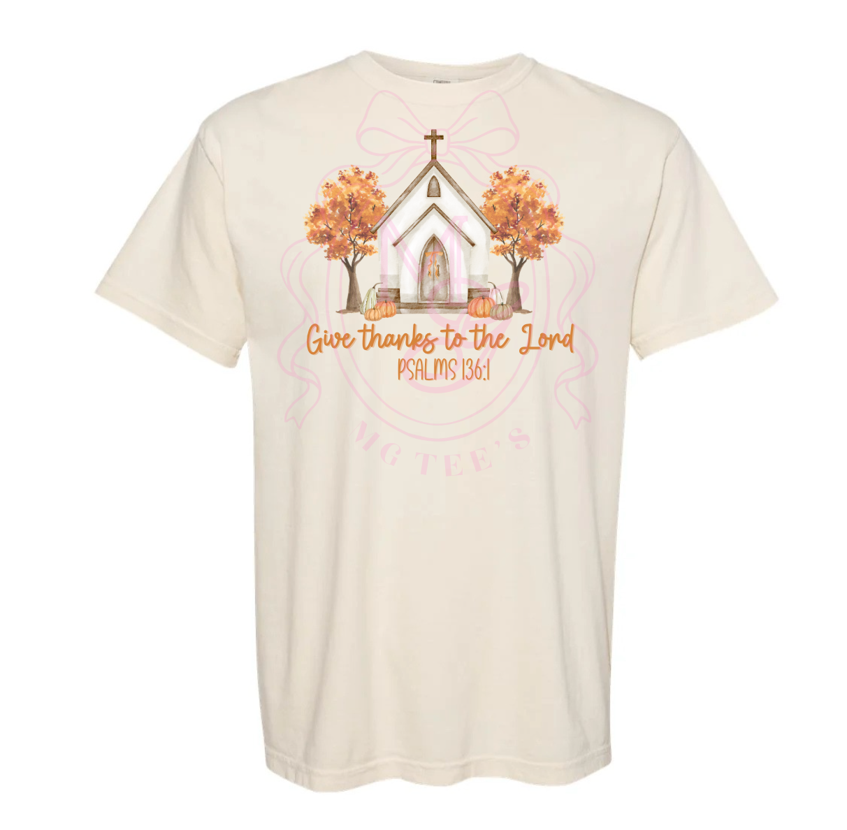 Psalms 136:1 (Adult Sizes)