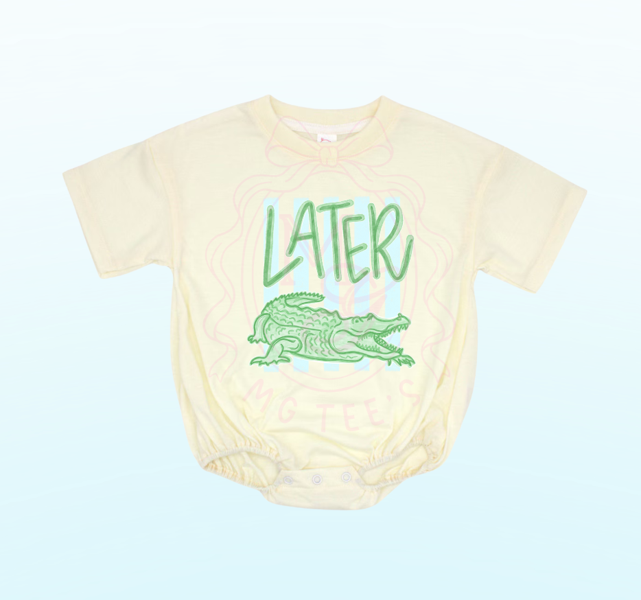 Later Alligator (Child Sizes)
