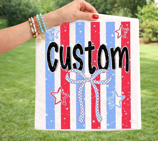Patriotic sweethearts custom