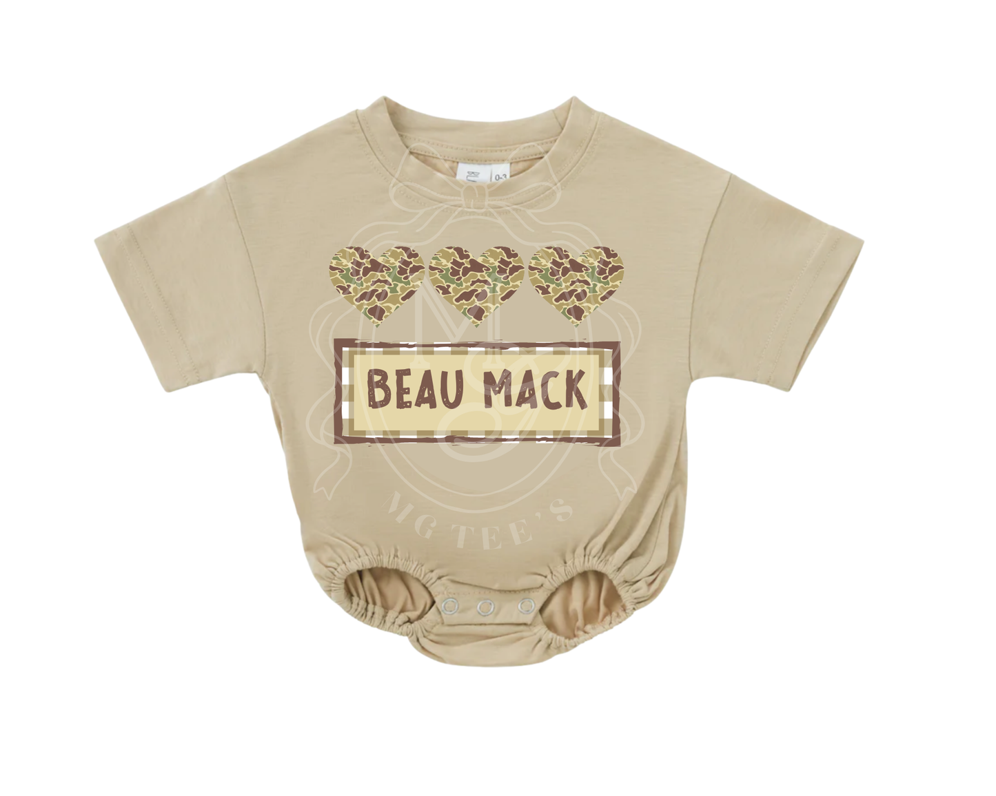 Camo Heart Trio - (Child Sizes)